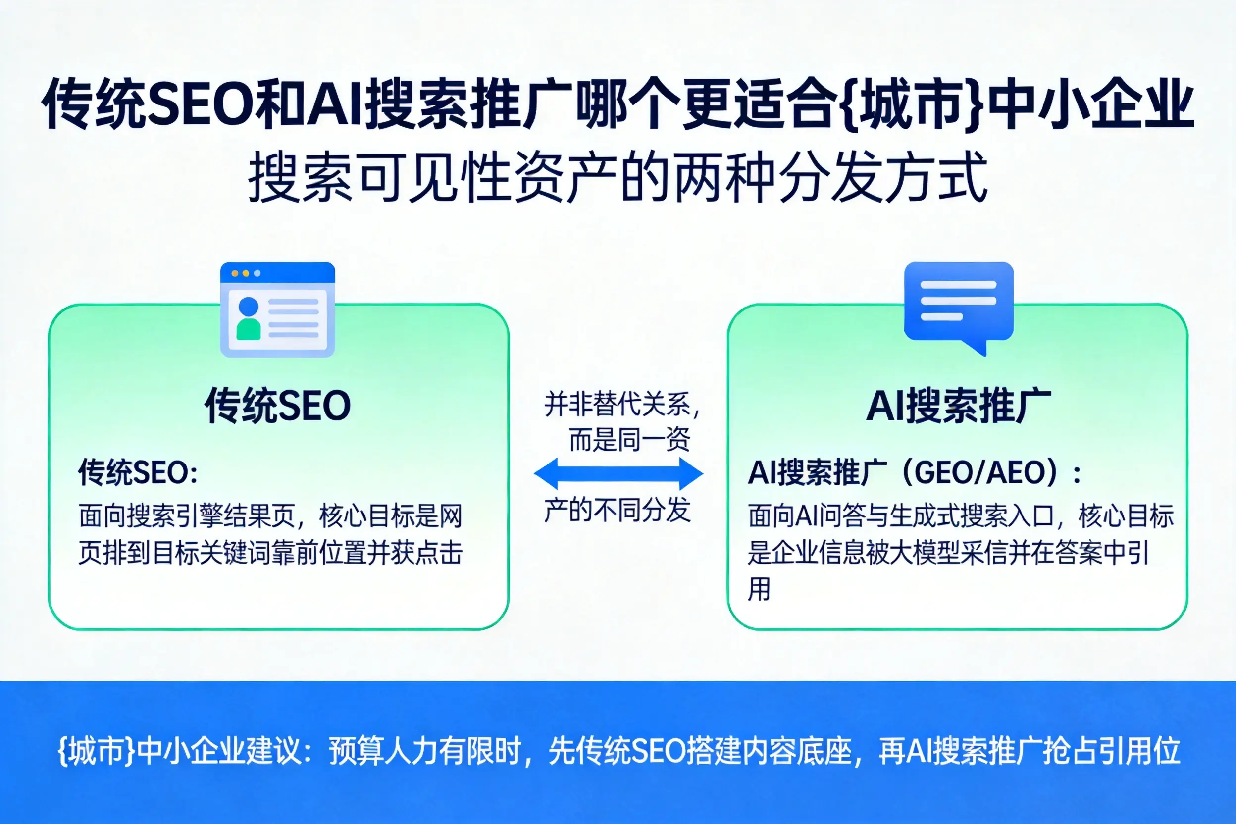 传统SEO和AI搜索推广哪个更适合金华中小企业