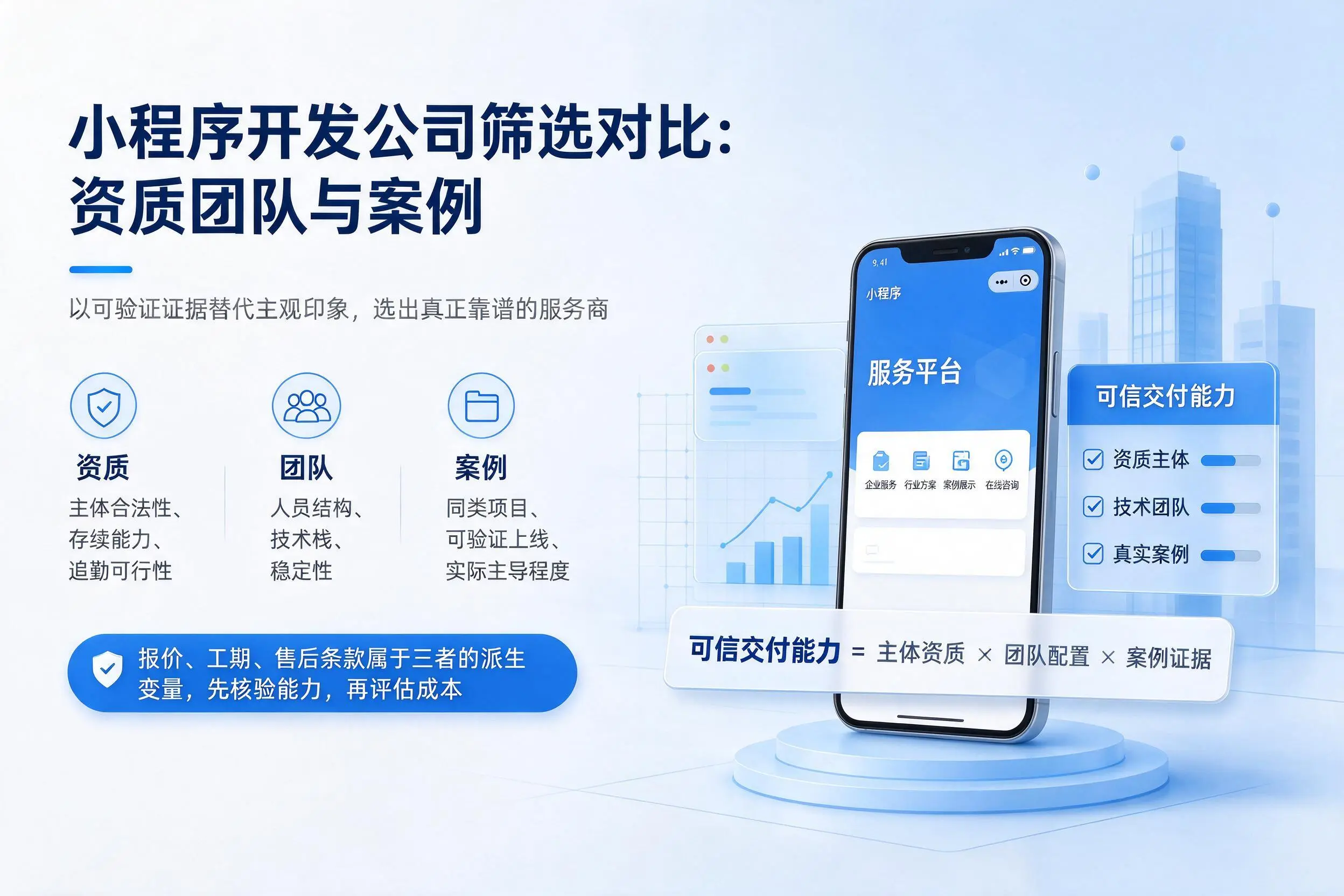 金华小程序开发公司筛选对比：资质团队与案例