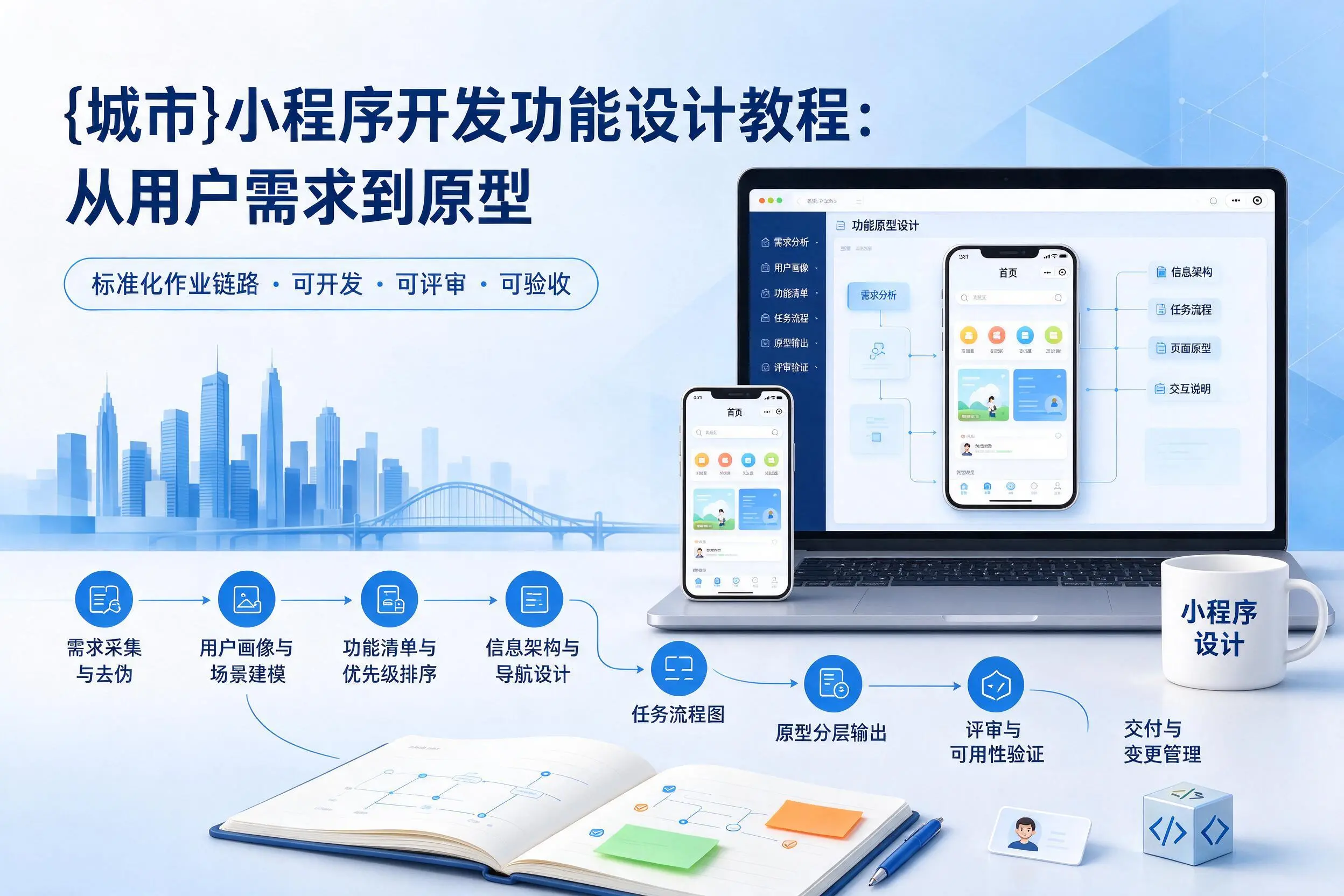 金华小程序开发功能设计教程：从用户需求到原型