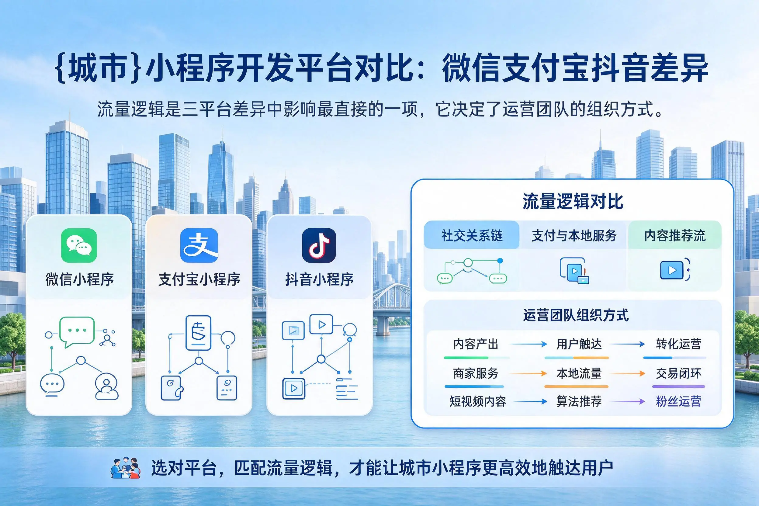 金华小程序开发平台对比：微信支付宝抖音差异