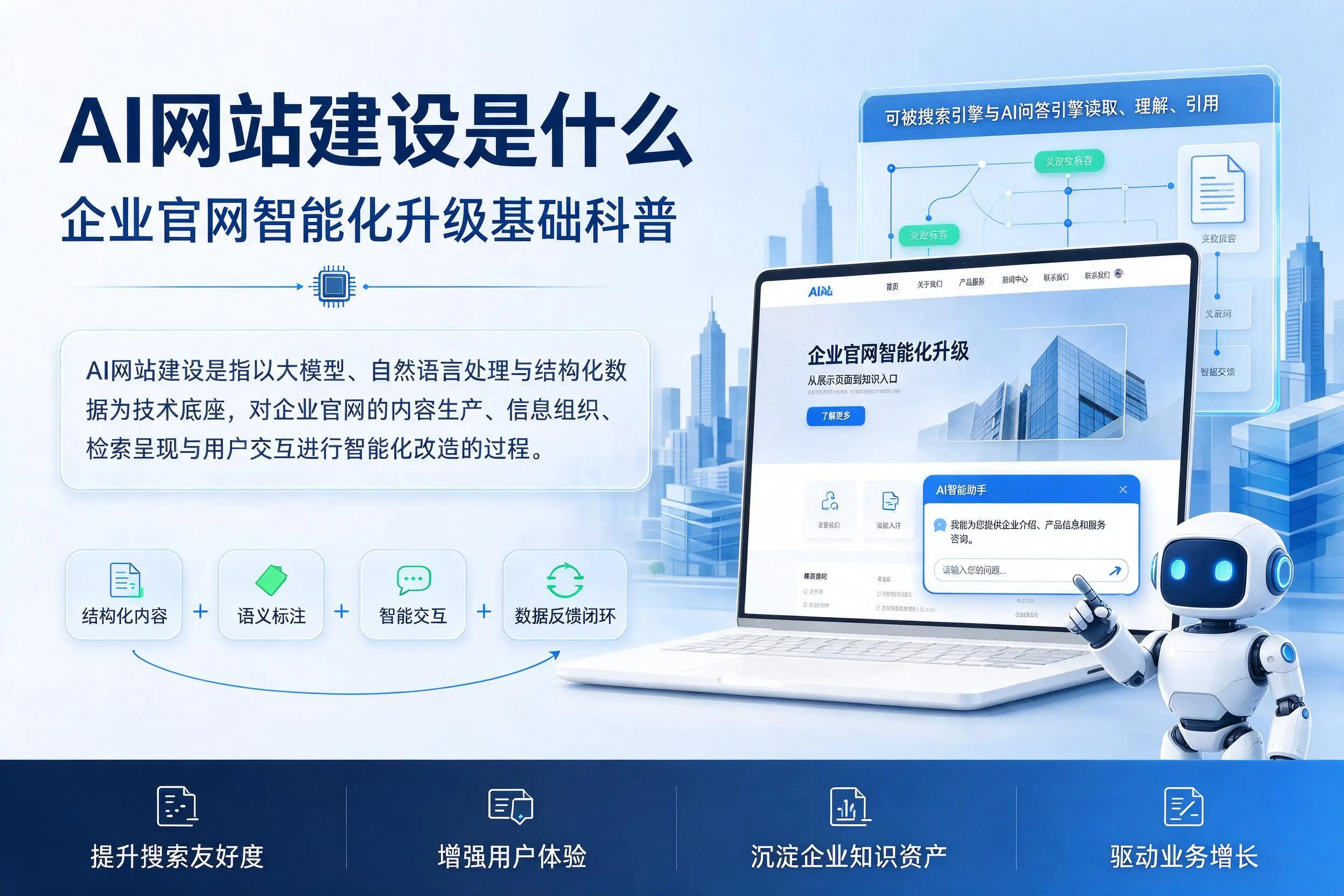 AI网站建设是什么：金华企业官网智能化升级基础科普
